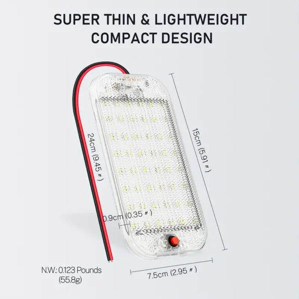 rv dome light