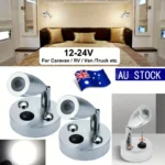 12v led spot reading light with usb