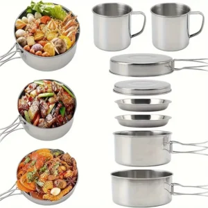 Camping Cookware Mess Kit