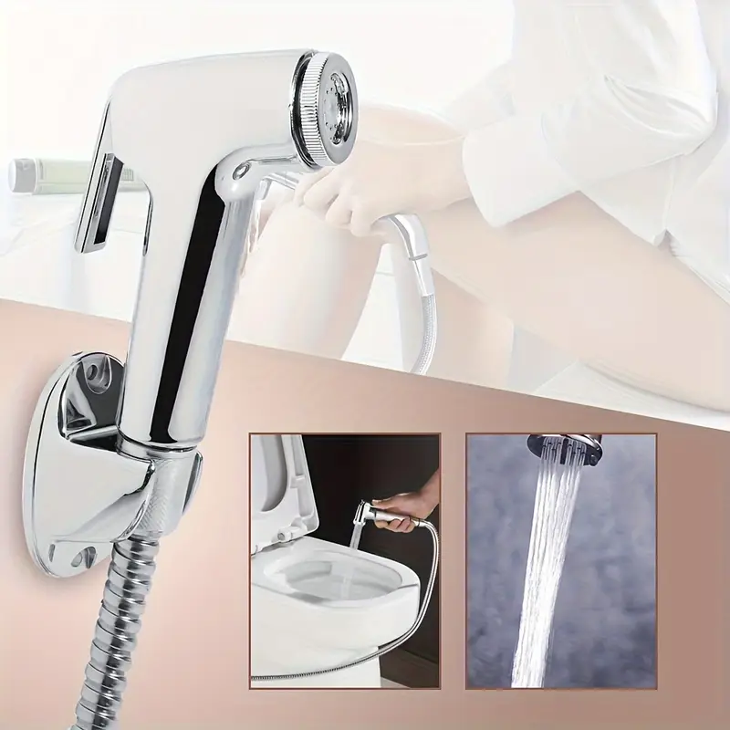 toilet and bidet set